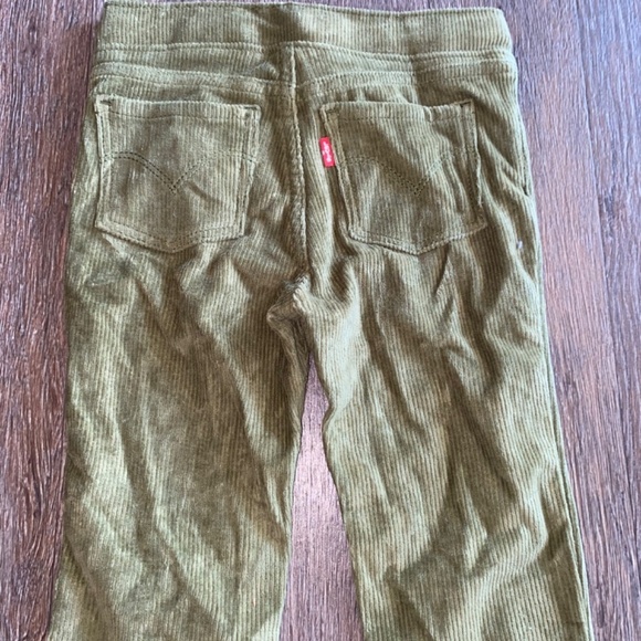 Levi’s size 6 olive green corduroy new nwt Jeggings - Picture 5 of 6